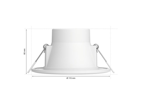 Không gian ánh sáng trắng và màu Akari Hue Downlight 90 mm AU