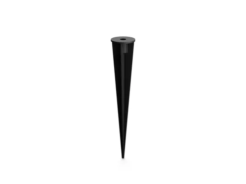 Không gian ánh sáng trắng và màu Hue Calla Pathway Light Black ext