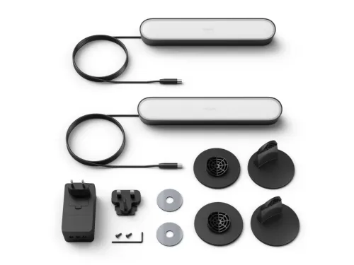 Không gian ánh sáng trắng và màu COL HUE PLAY DOUBLEPK APR Black