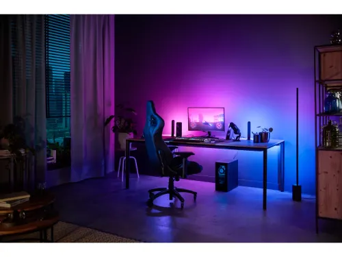 Không gian ánh sáng trắng và màu Gradient PC lightstrip 24 27 inch
