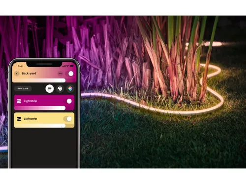 Không gian ánh sáng trắng và màu Hue Lightstrip Outdoor
