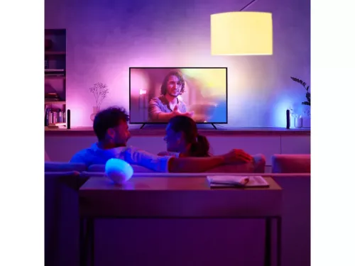 Không gian ánh sáng trắng và màu Hue Play Gradient Lightstrip for TV 65
