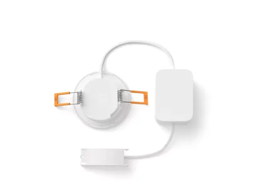 Không gian ánh sáng trắng và màu Hue Slim Downlight S